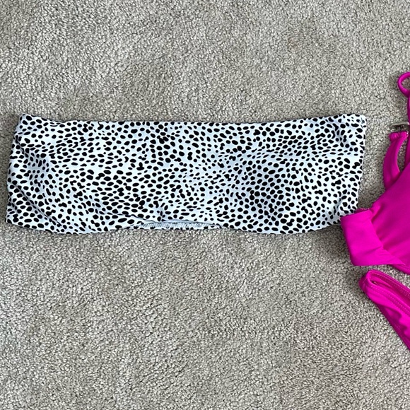 SHEIN Pink Bikini & ZAFUL Babdeau Bikini Top - Picture 5 of 5